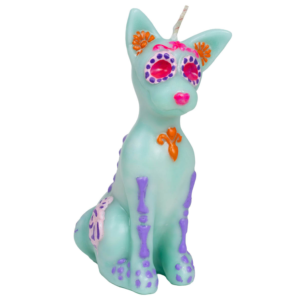 Xoloitzcuintle Dog Día de Muertos Scented Candle