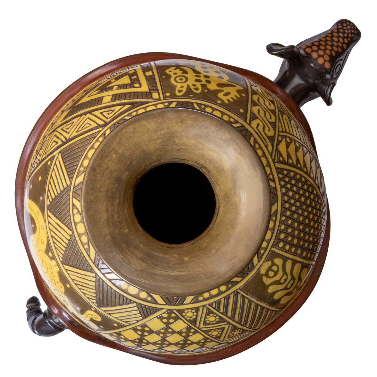 Zinapécuaro Armadillo Sculptural Vase
