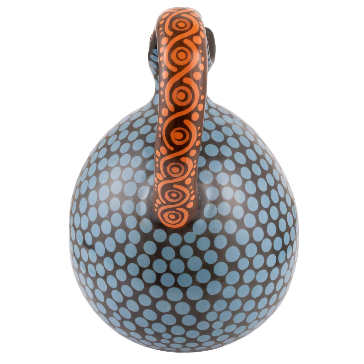 Zinapécuaro Dotted Negative Imprint Ceramic Jarra