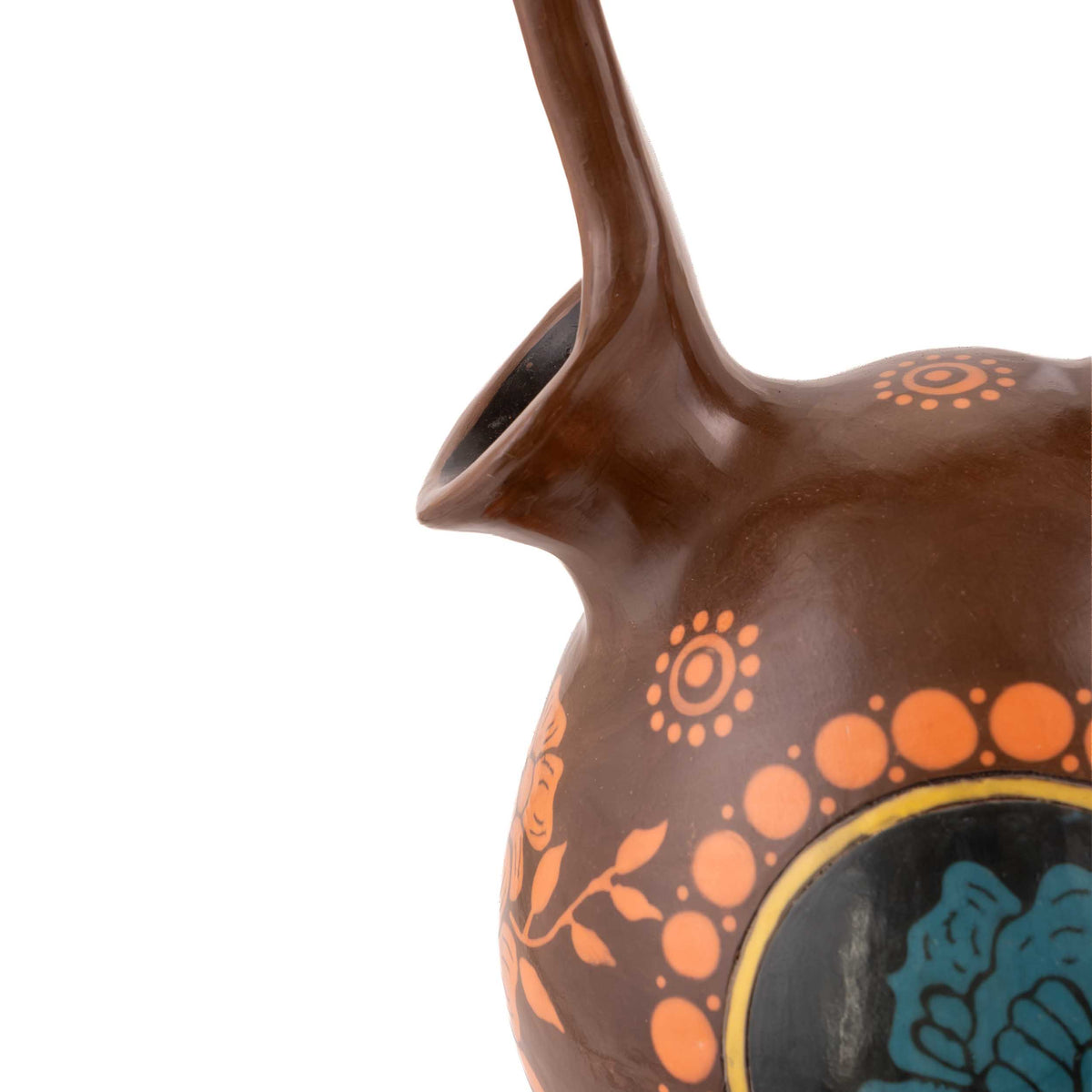 Zinapécuaro Ollitas de Matrimonio Floral Butterfly Ceramic Vases