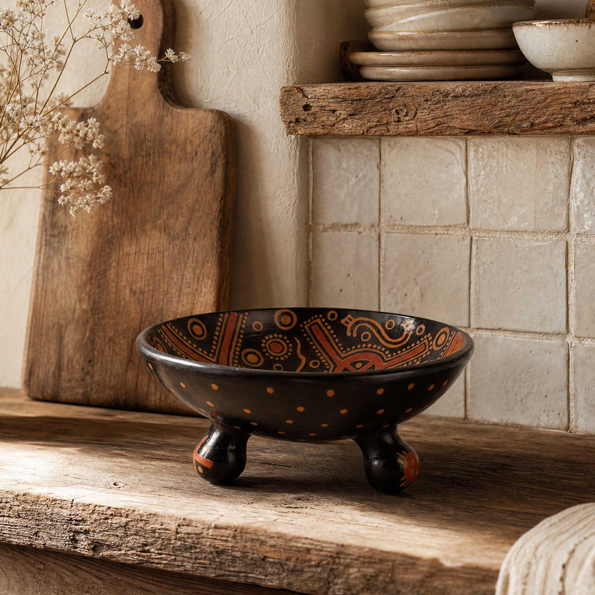 Zinapecuaro Patas Ceramic Bowl