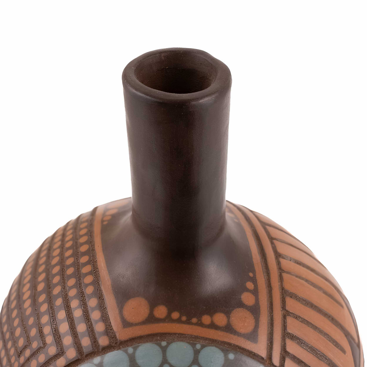 Zinapécuaro Hummingbirds Sphere Ceramic Vessel