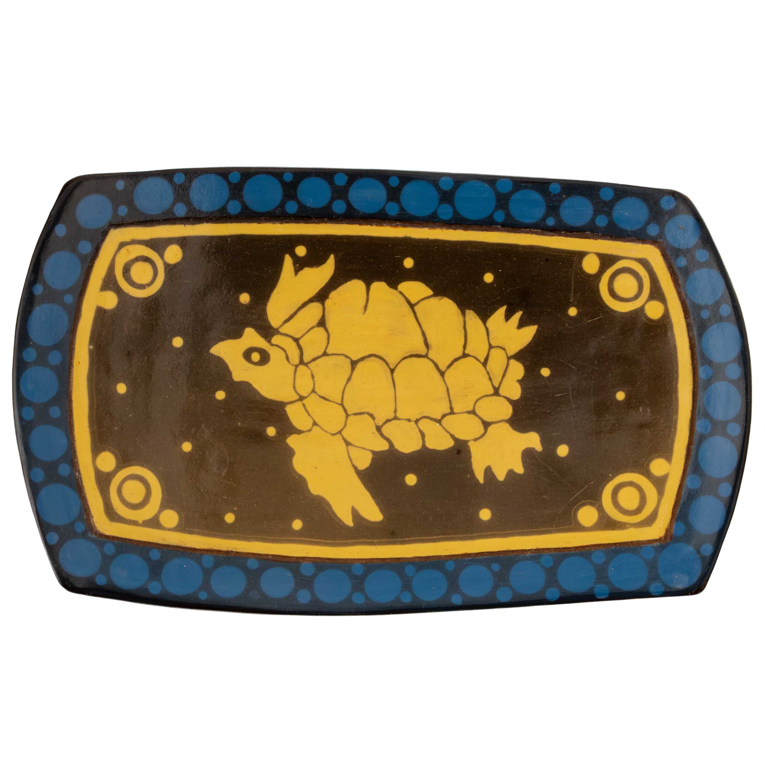 Zinapécuaro Rectangular Ceramic Trinket Dish | Lolo Mexican Mercadito