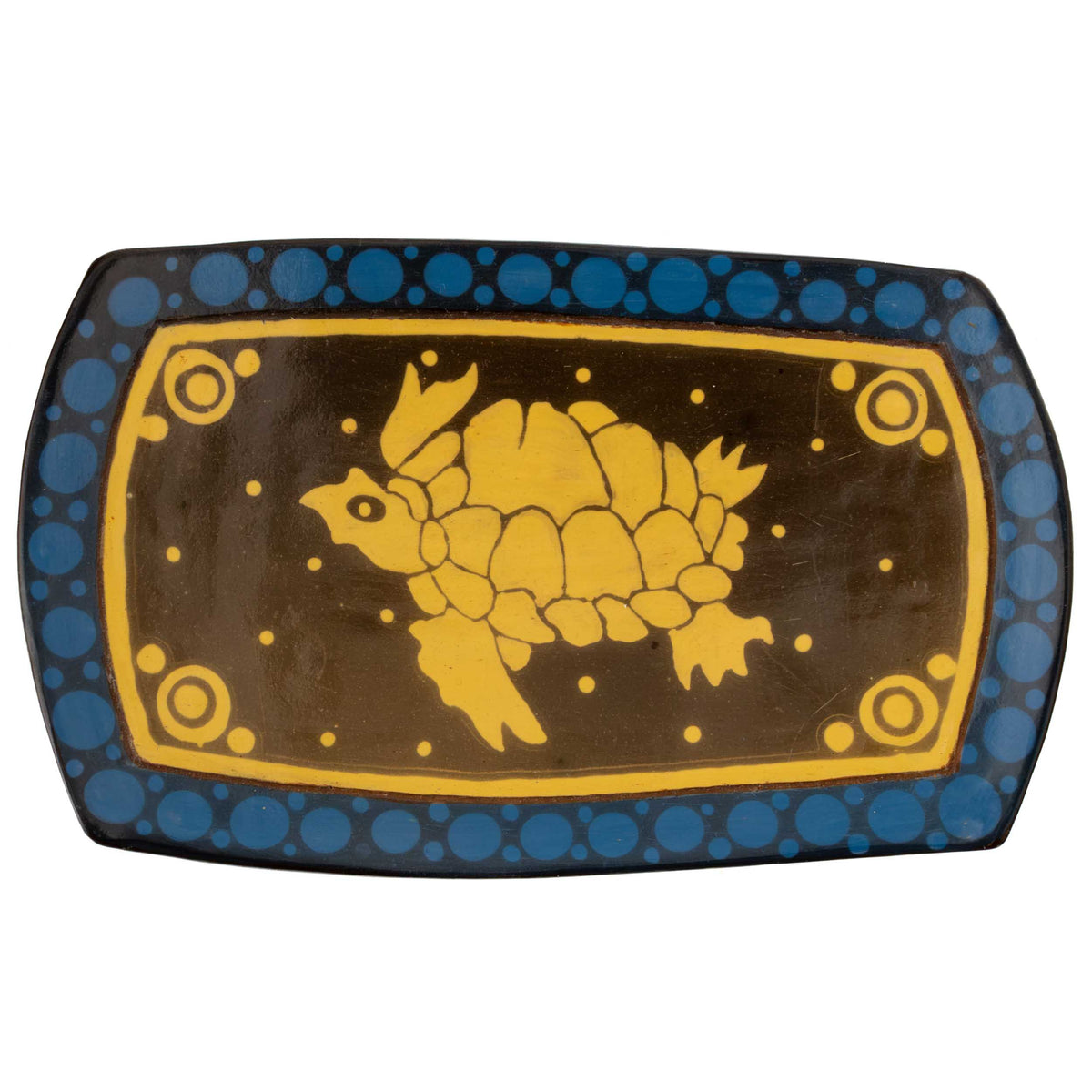Zinapécuaro Rectangular Ceramic Trinket Dish