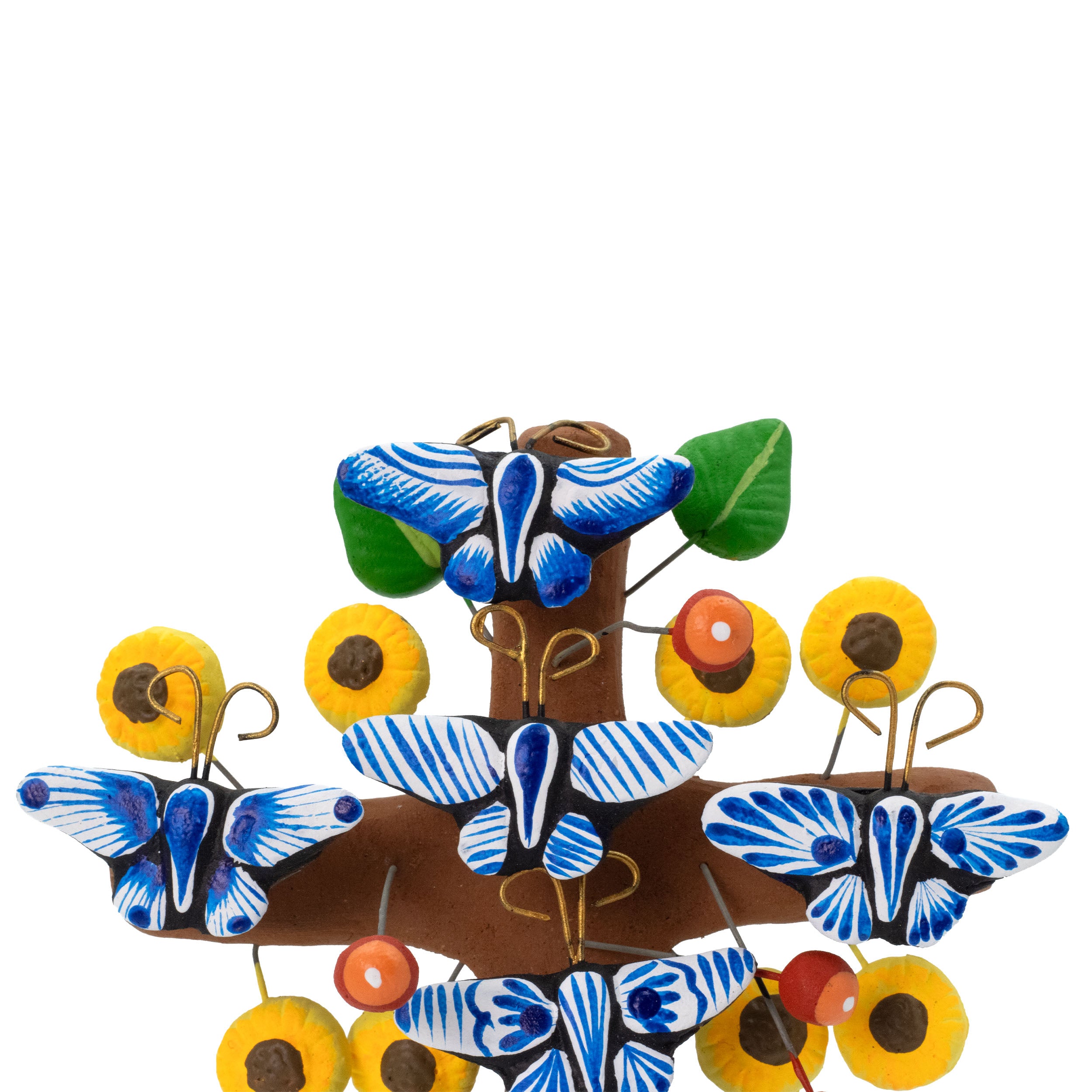 Tree of Life Clay Wall Cross | Lolo Mexican Mercadito