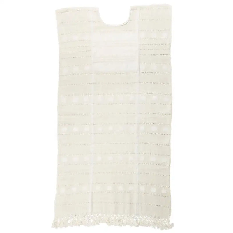 Trenzado Long Huipil de Telar Dress