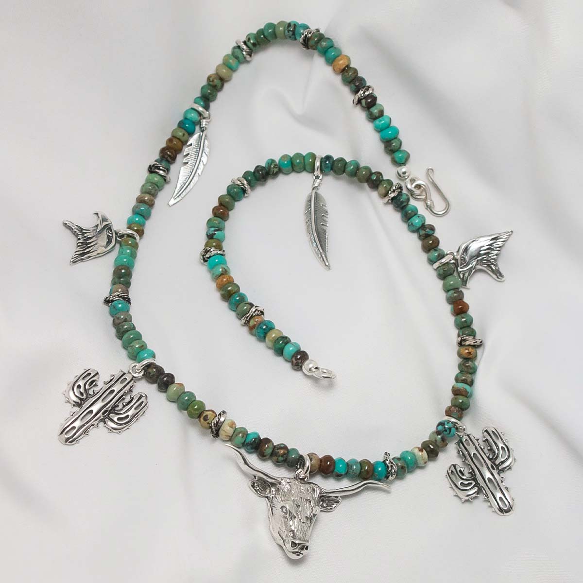 Desert Dream Turquoise and Sterling Silver Necklace