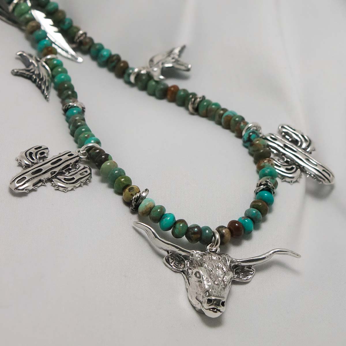 Desert Dream Turquoise and Sterling Silver Necklace
