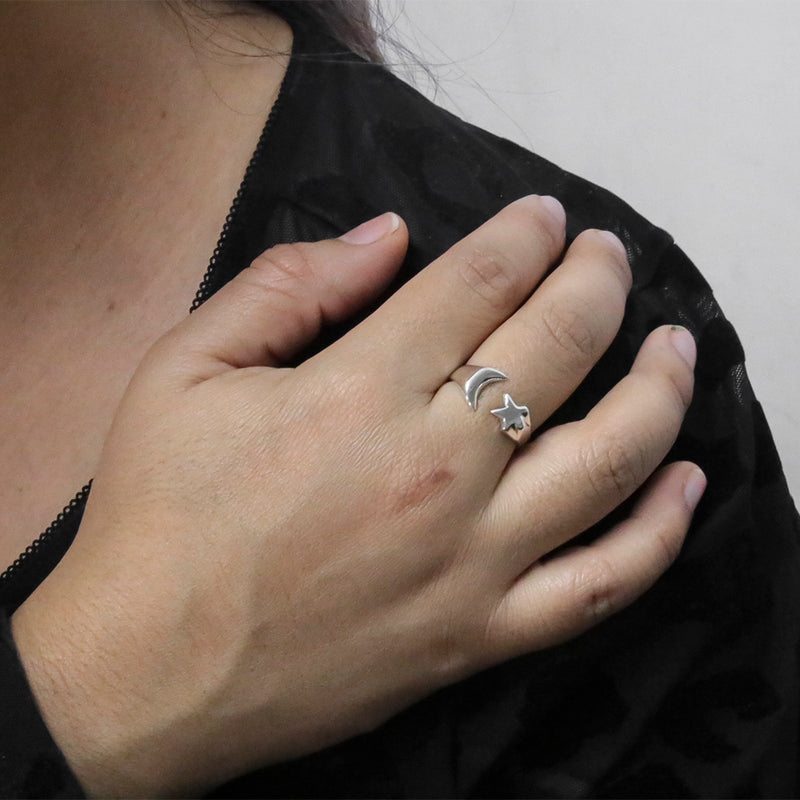 Sterling Silver Cielito Open-Ended Ring