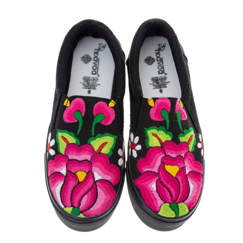 Istmo Embroidered Slip-On Sneakers