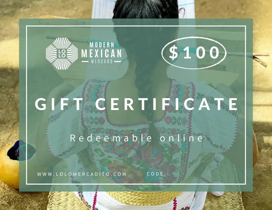 Online Gift Card from Lolo Mordern Mexican Mercadito