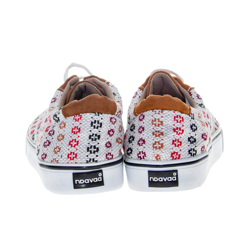 Dotted Pedal Loom Slip-On Sneakers