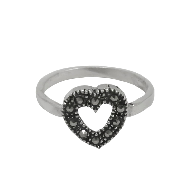 Sterling Silver Heart’s Delight Ring