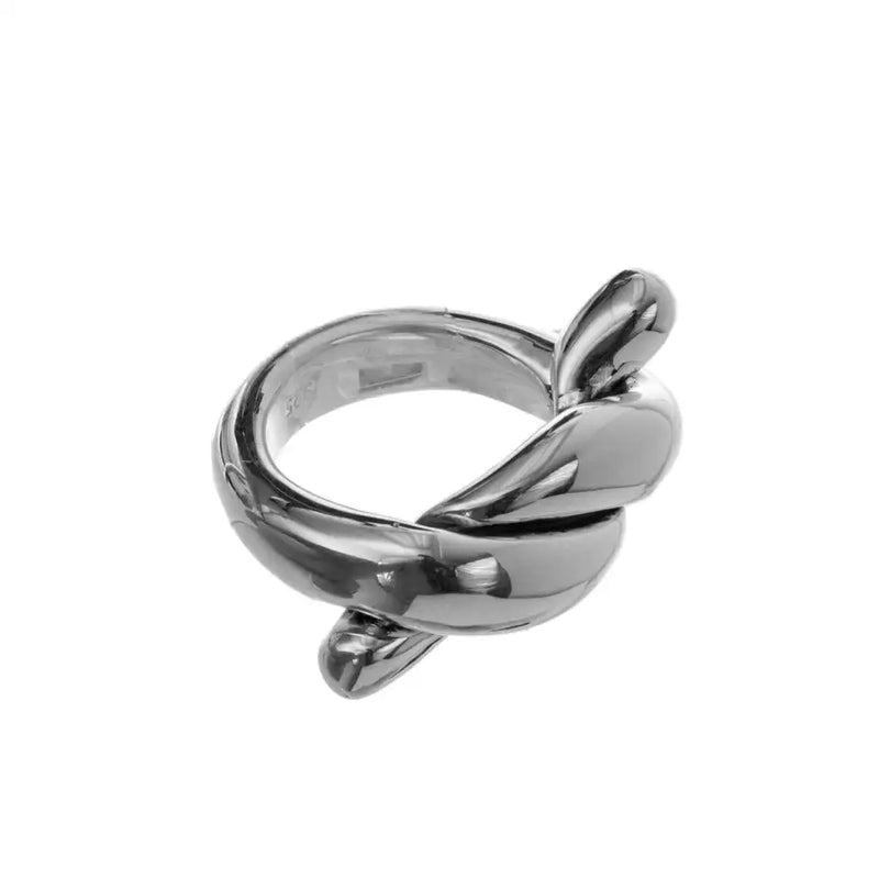 Sterling Silver Knot Ring - 2