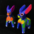 Hand Painted Rabbit Wooden Figurine - 16