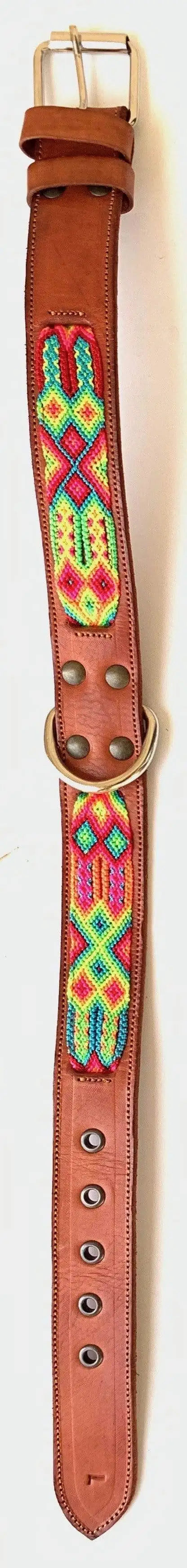 Double Detail Artisanal Handmade Dog Collars - 38