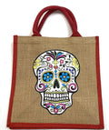 Burlap Mercado Tote Bag - 17