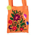 Chiapas Embroidered Cotton Mini Tote