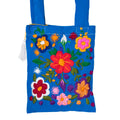 Chiapas Embroidered Cotton Mini Tote