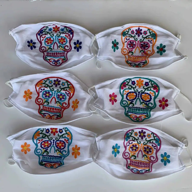 Calaveras Chiapas Reusable Non-Medical Face Masks - 10