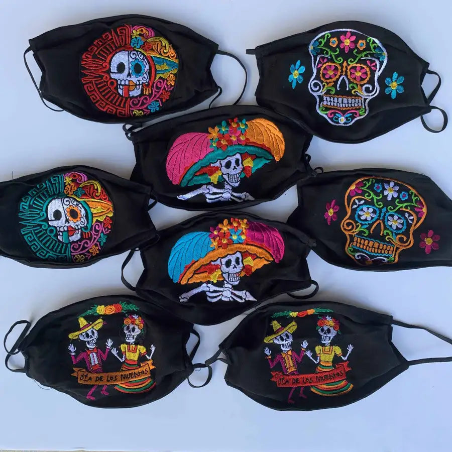 Calaveras Chiapas Reusable Non-Medical Face Masks - 16