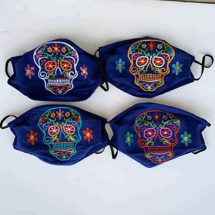 Calaveras Chiapas Reusable Non-Medical Face Masks -17