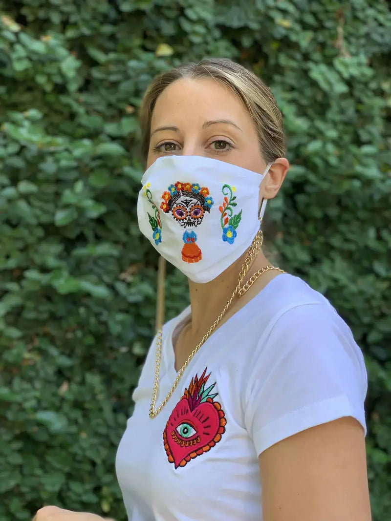 Calaveras Chiapas Reusable Non-Medical Face Masks - 3