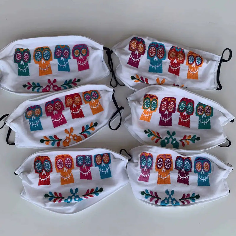 Calaveras Chiapas Reusable Non-Medical Face Masks - 9