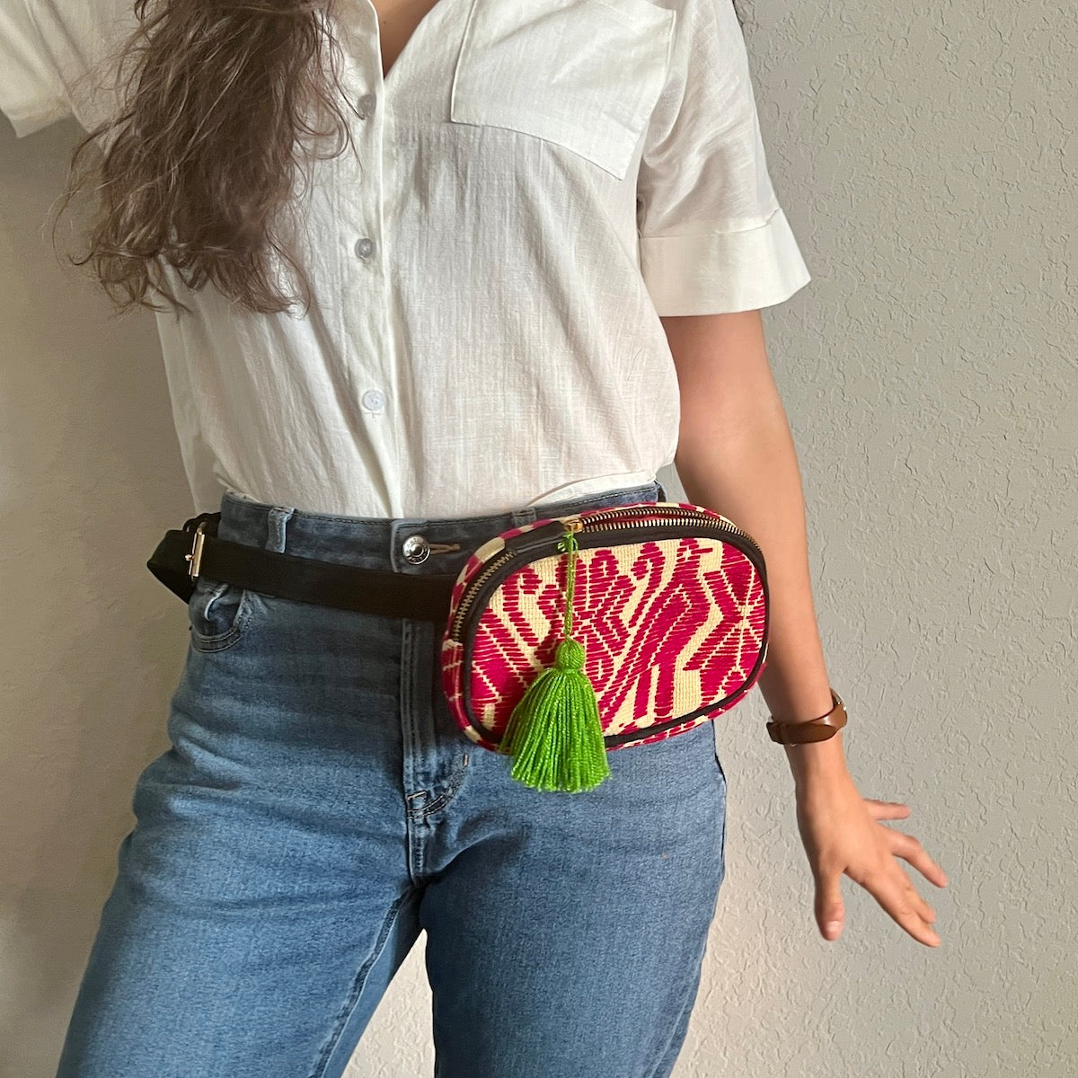Candy Hand-Embroidered Belt Bag - 11