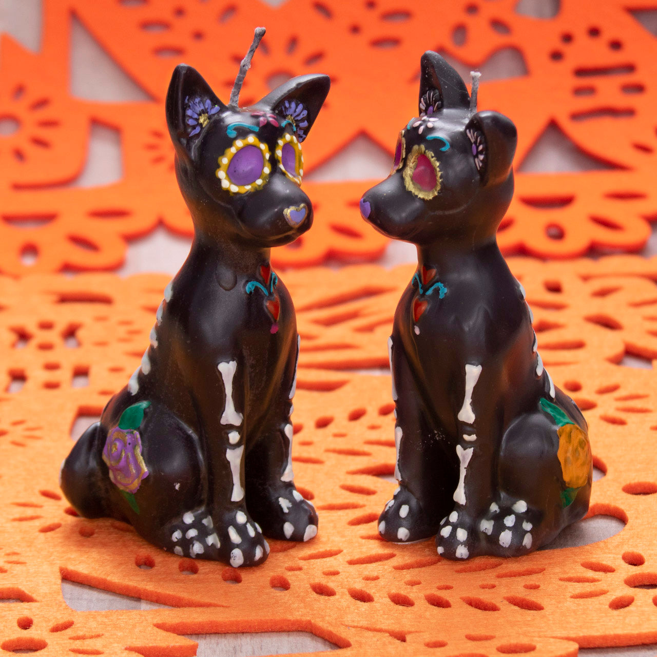 Xoloitzcuintle Dog Día de Muertos Scented Candle