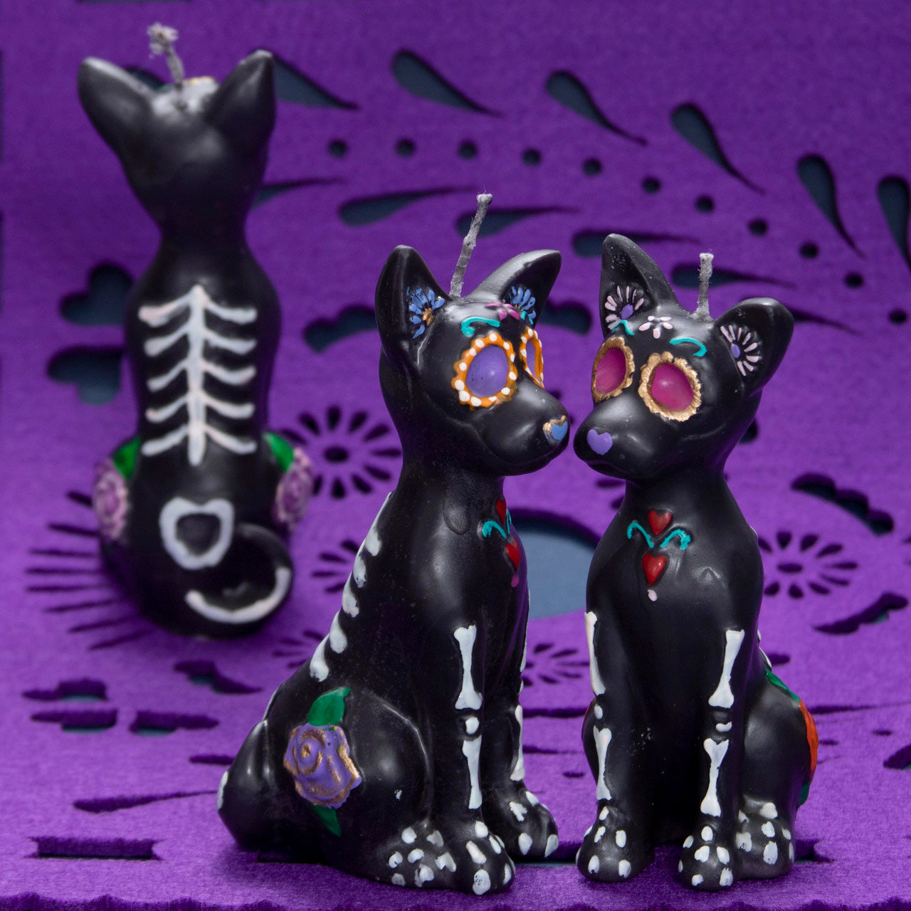 Xoloitzcuintle Dog Día de Muertos Scented Candle