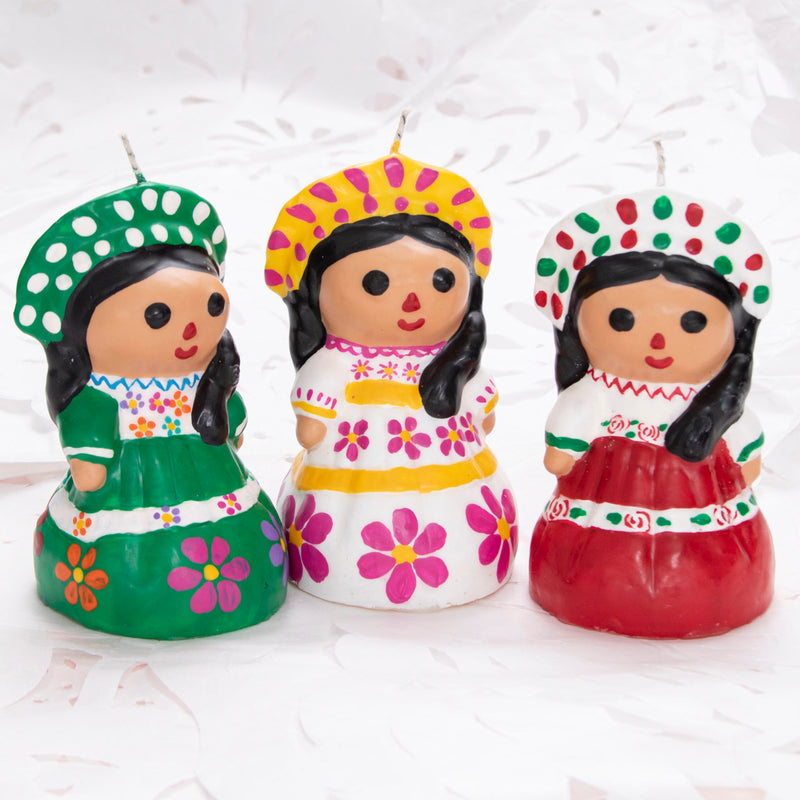 Lelé Mexican Doll Scented Candle