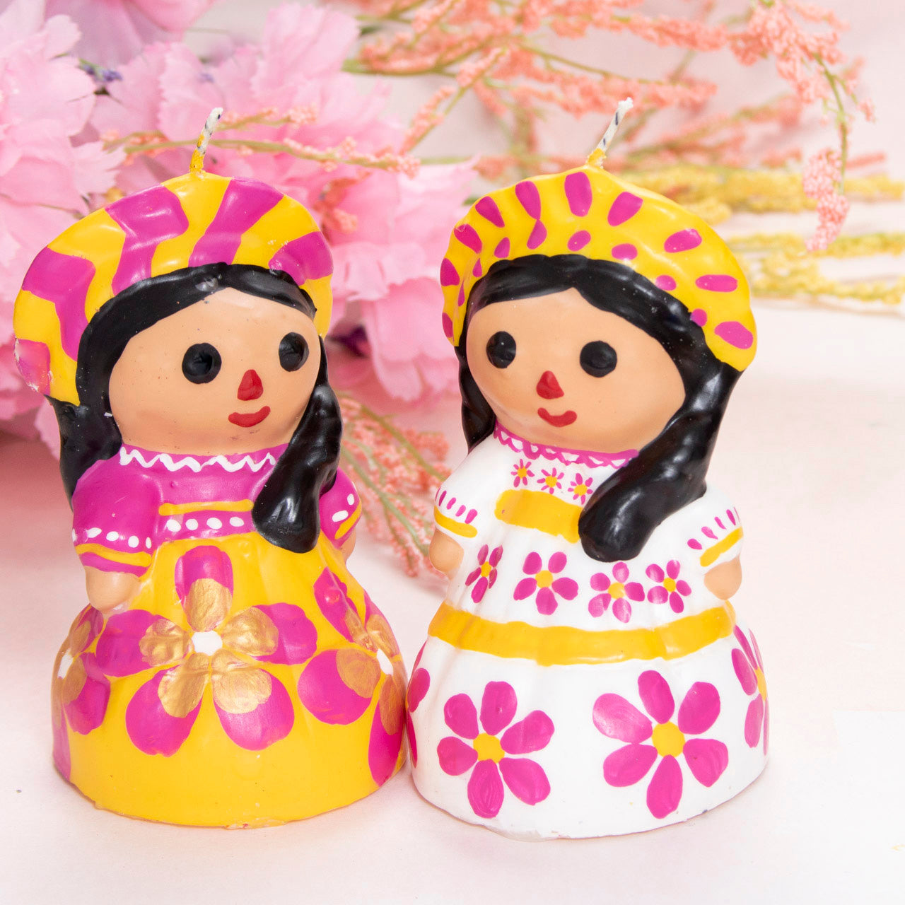 Lelé Mexican Doll Scented Candle | Lolo Mexican Mercadito