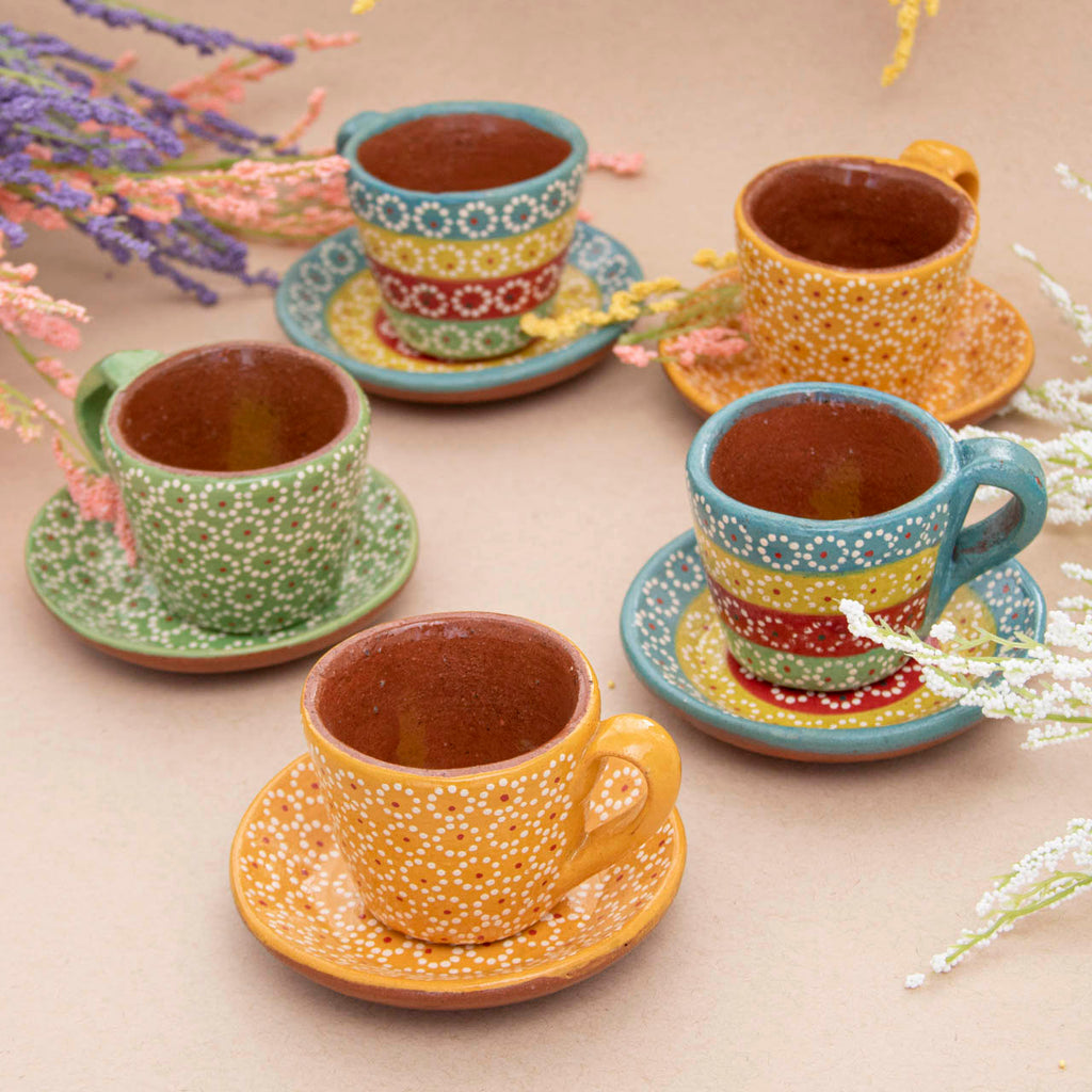 Arabic Coffee Cup Set for 4 Porcelain Espresso Cups Gift for Coffee Lovers  Greek Coffee Cup Traditional Turkish Coffee Cups With Special Box 