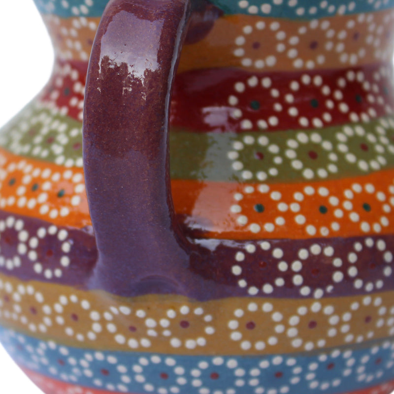 Jarrito from Capula Hand-Painted Clay Mug