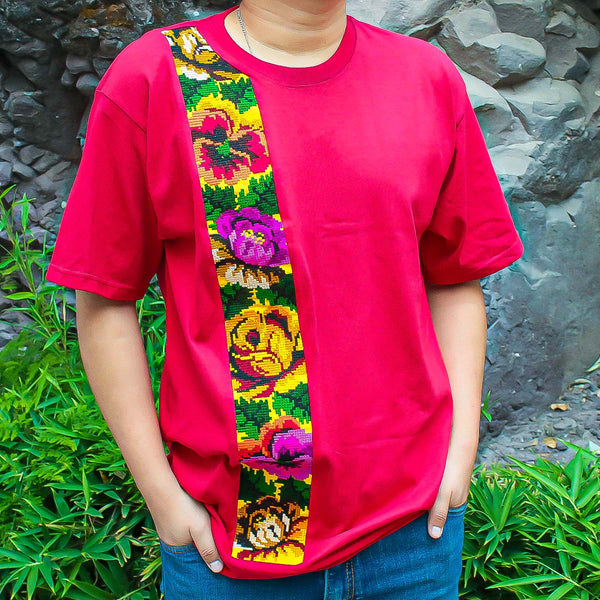 Chiapaneco Unisex Hand-Embroidered T-Shirt