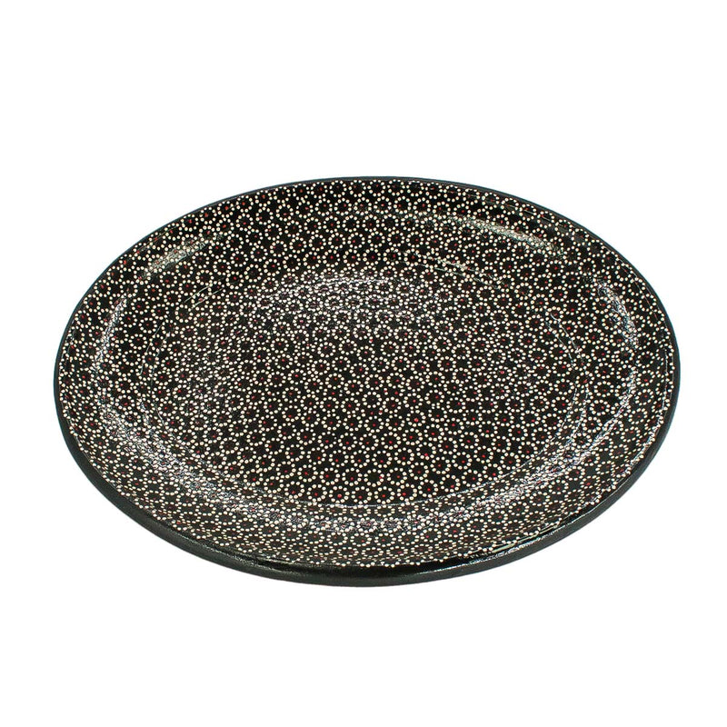 Capula Hand-Painted Clay Serving Platter - 3