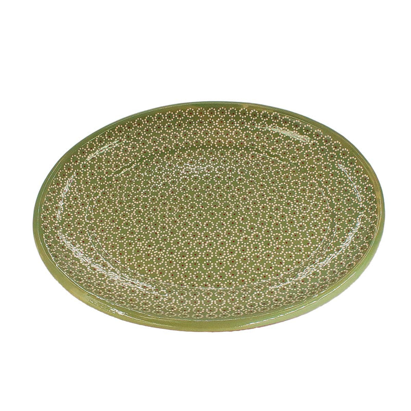 Capula Hand-Painted Clay Serving Platter - 4