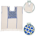 Amuzgo Hand-Embroidered Manta Blouse