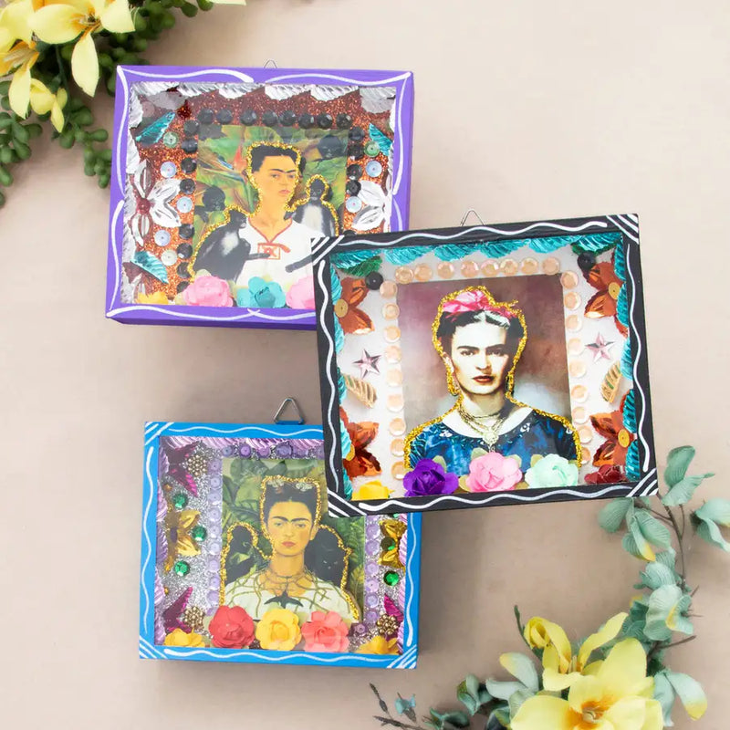 Frida Kahlo Square Shadow Box - 1