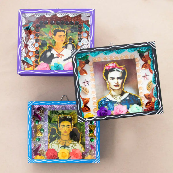 Frida Kahlo Square Shadow Box