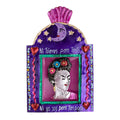 Frida Mexican Nicho or Tin Shadow Box - 3