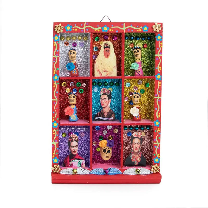 Frida Kahlo Day of the Dead Shadow Box - 1