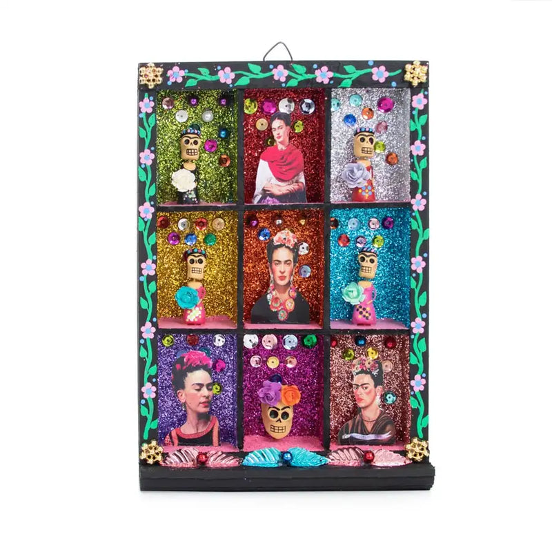 Frida Kahlo Day of the Dead Shadow Box - 2