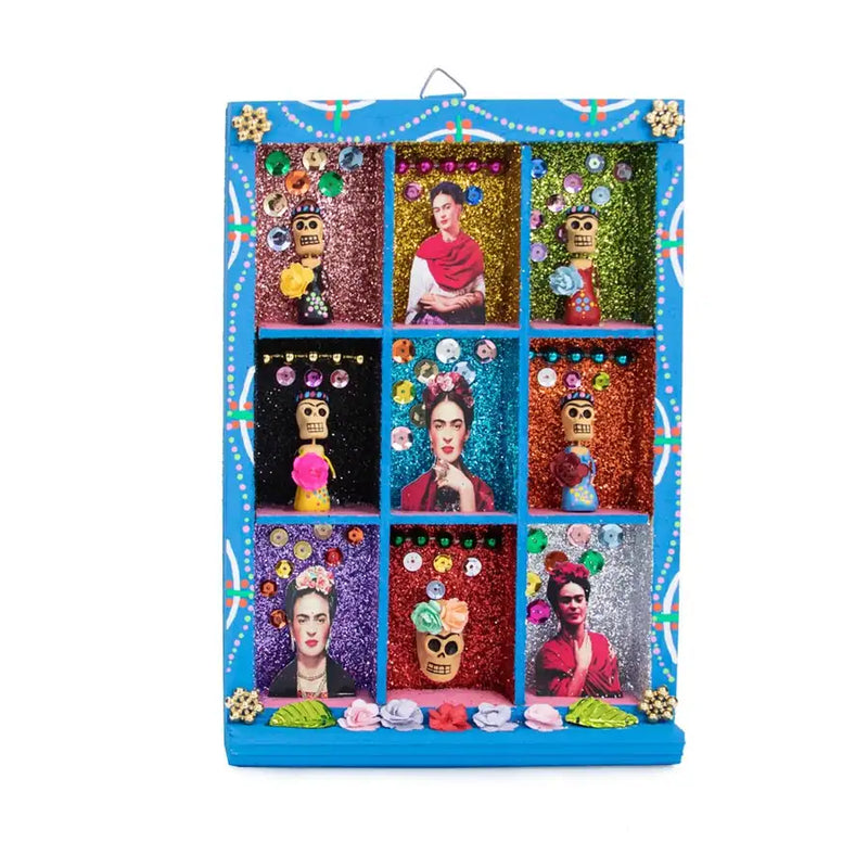 Frida Kahlo Day of the Dead Shadow Box - 3