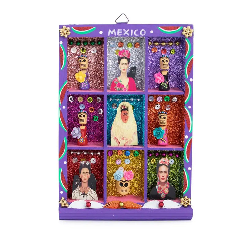 Frida Kahlo Day of the Dead Shadow Box - 4