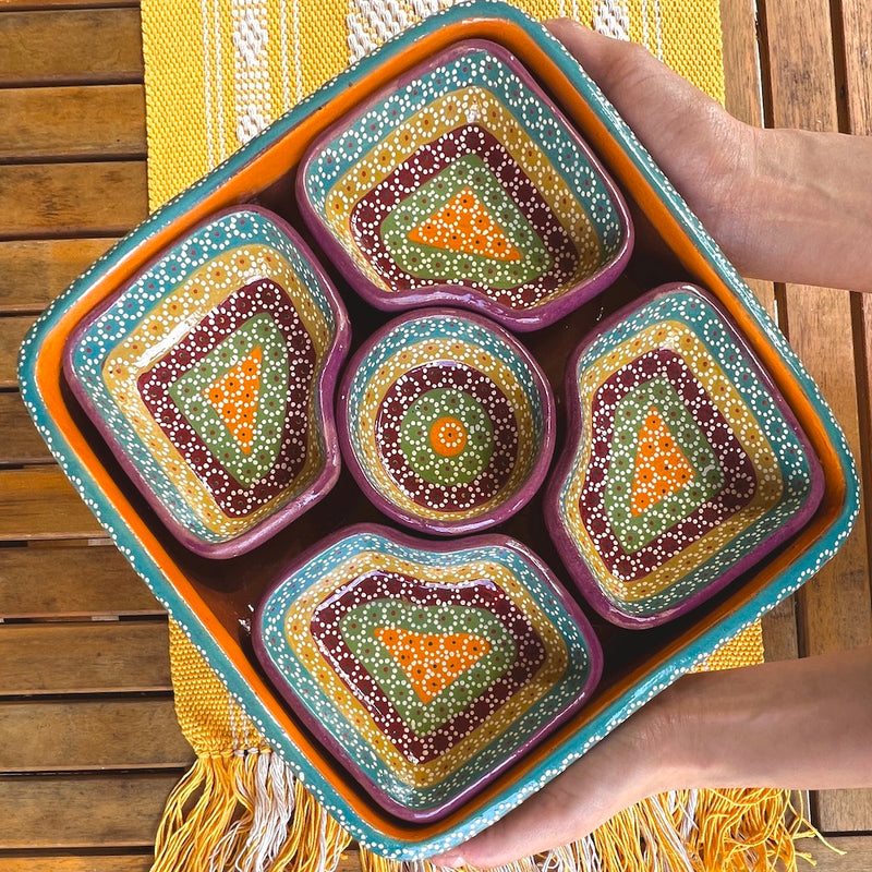 Capula Modular 6-Piece Serving Set | Lolo Mexican Mercadito