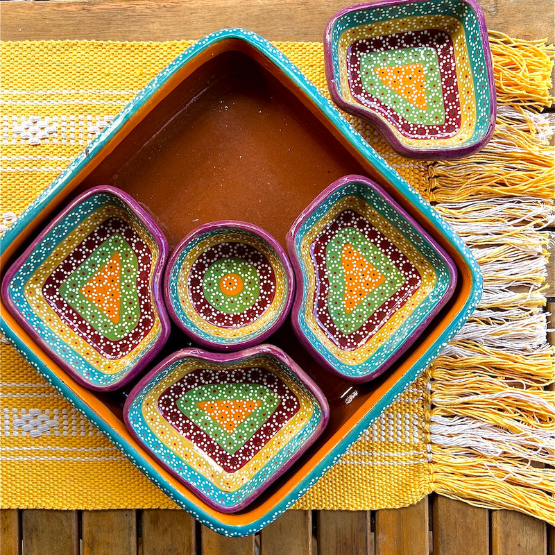 Capula Modular 6-Piece Serving Set | Lolo Mexican Mercadito