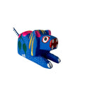 Hand Painted Lion Wooden Figurine