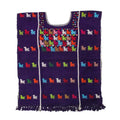 Trenzado Huipil de Telar Blouse